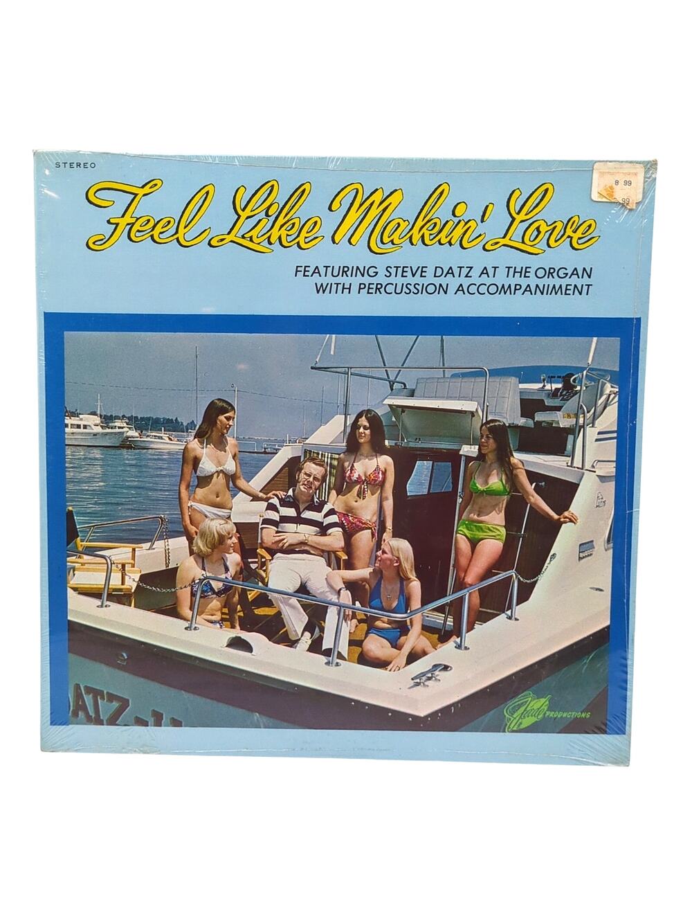 Feel like Makin Love Steve Datz Organ Percussion Milwaukee Vinyl Record RARE New